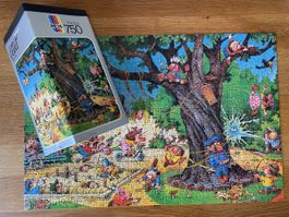 Heye Puzzle, High Life, Loup, 750 Teile -  vollständig