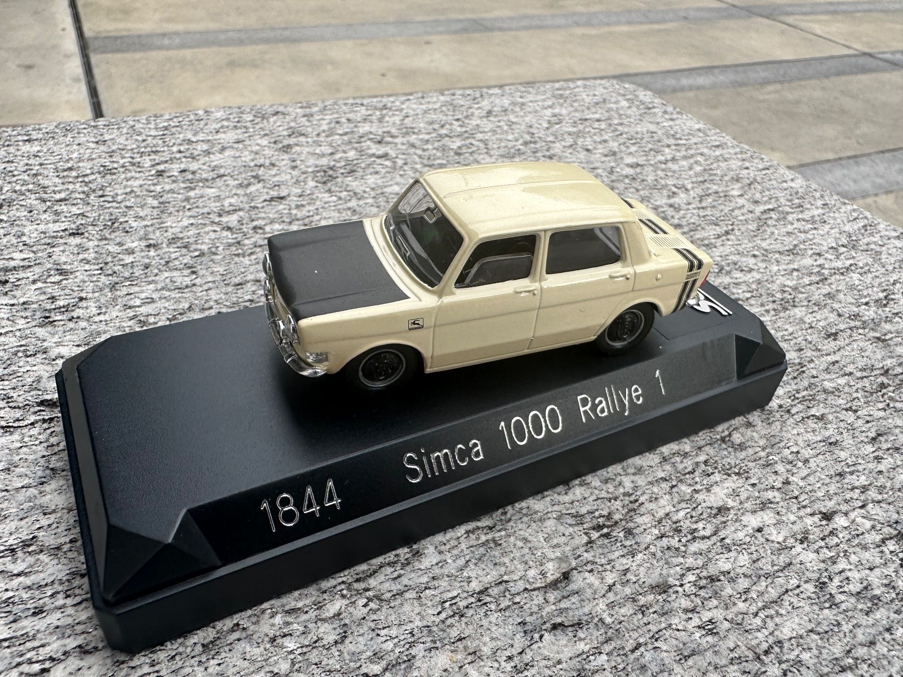 Kits de montage: Solido 1:43 Simca 1000 Rally 1 – D'occasion à Chiasso par Carrara-Modellismo 2