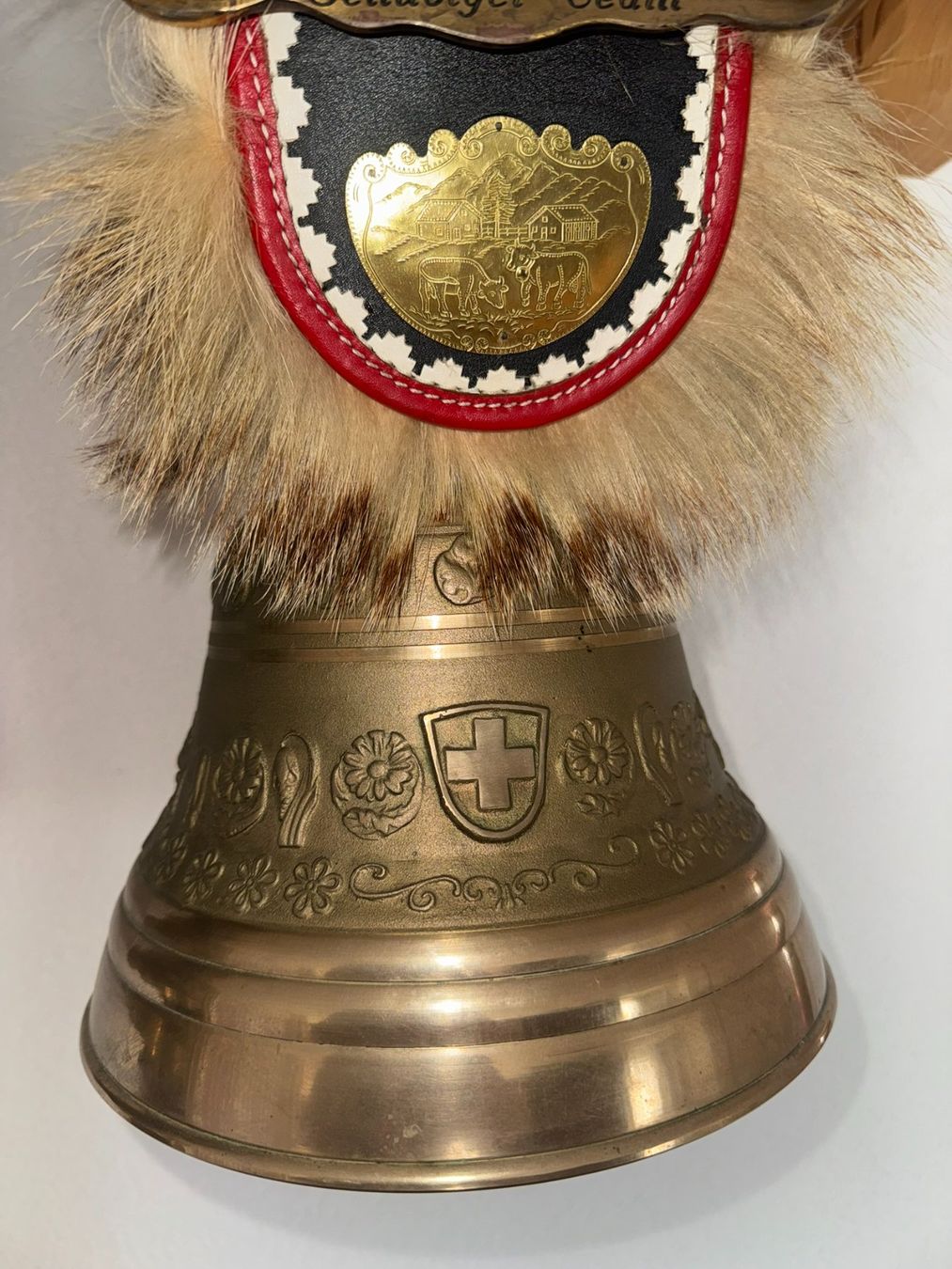 Cloches & sonnailles: Schweizer Kuhglocke mit St.Galler-Wappen – D'occasion à Hinwil par Oivil04 1