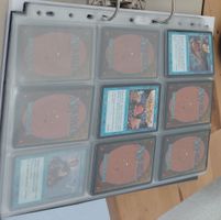 Ordner mit MTG aus den Sets Tempest, Stronghold und Exodus