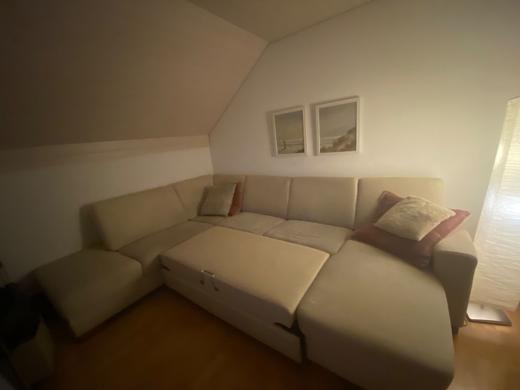 Divani: Schlafsofa in U-Form mit beidseitigen Recamieren – Usato da Hemmental venduto da cat_9l7f 1