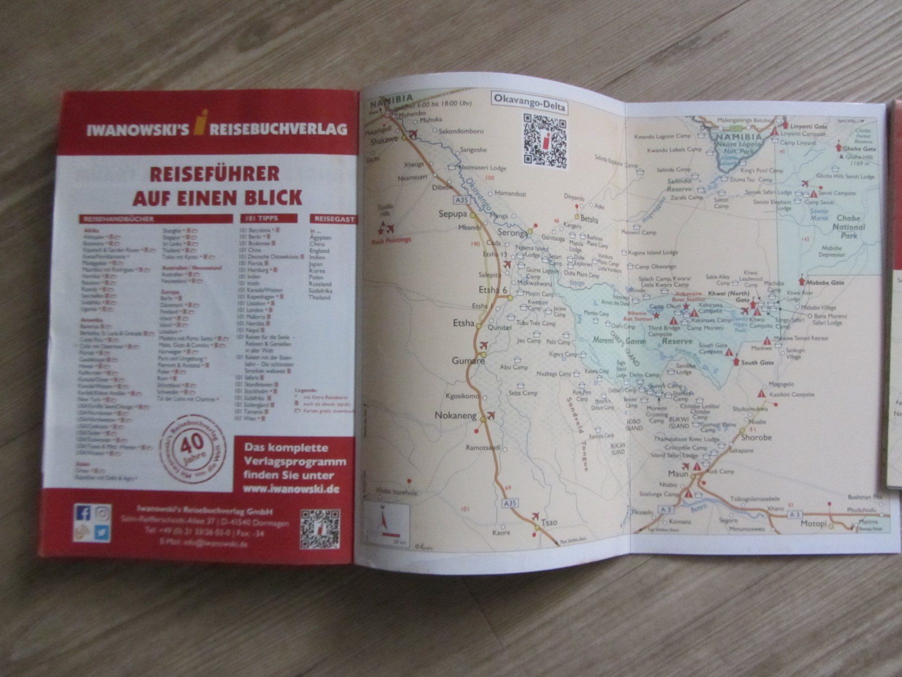 Bücher: IWANOWSKI Reiseführer Botswana - Okavango + Victoriafälle – Neu (gemäss Beschreibung) aus Malters von moc_z8d9 8