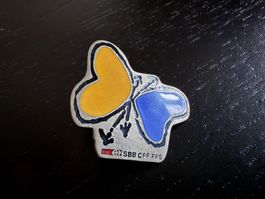 SBB CFF FFS Butterfly Pin - Seltenes Sammlerstück!