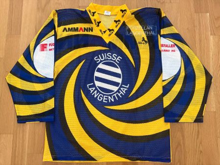 ORIGINAL SC LANGENTHAL TRIKOT BLACKY SCL 1991/93 M