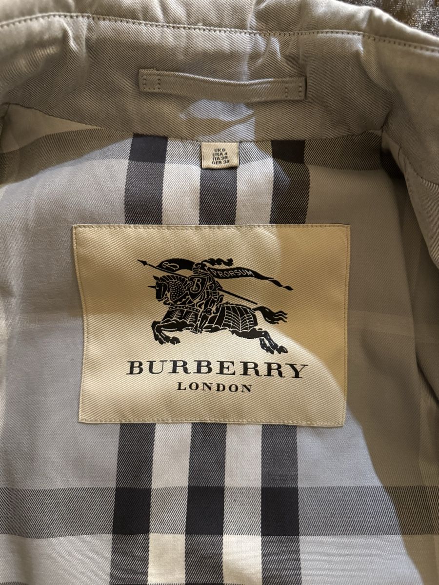 Burberry Mäntel: Burberry Trenchcoat in grau – Gebraucht aus Zürich von larrysells 5