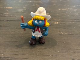 Peyo Schlumpfine Schleich / Cowgirl
