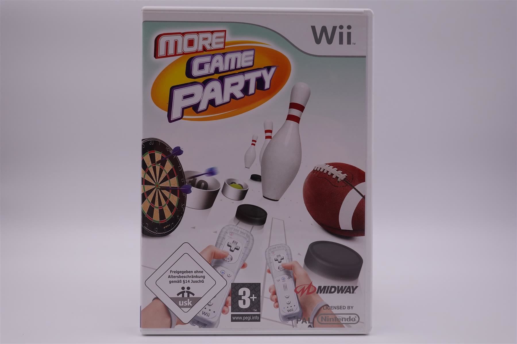 Nintendo Spiele: More Game Party (Wii) – Gebraucht aus Herisau von ZelliZone