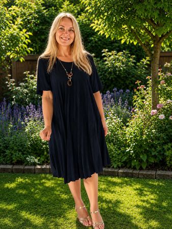 Leichtes Kleid, Viskose, Gr. S-XL, NEU