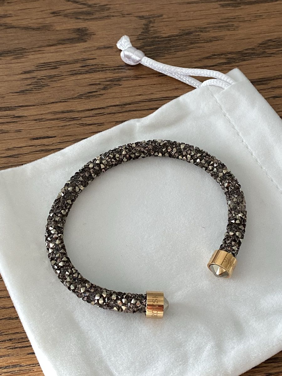 Swarovski Bracciali & Braccialetti: Swarovski Armband, Braun-Gold – Usato da Ehrendingen venduto da Uxaxa