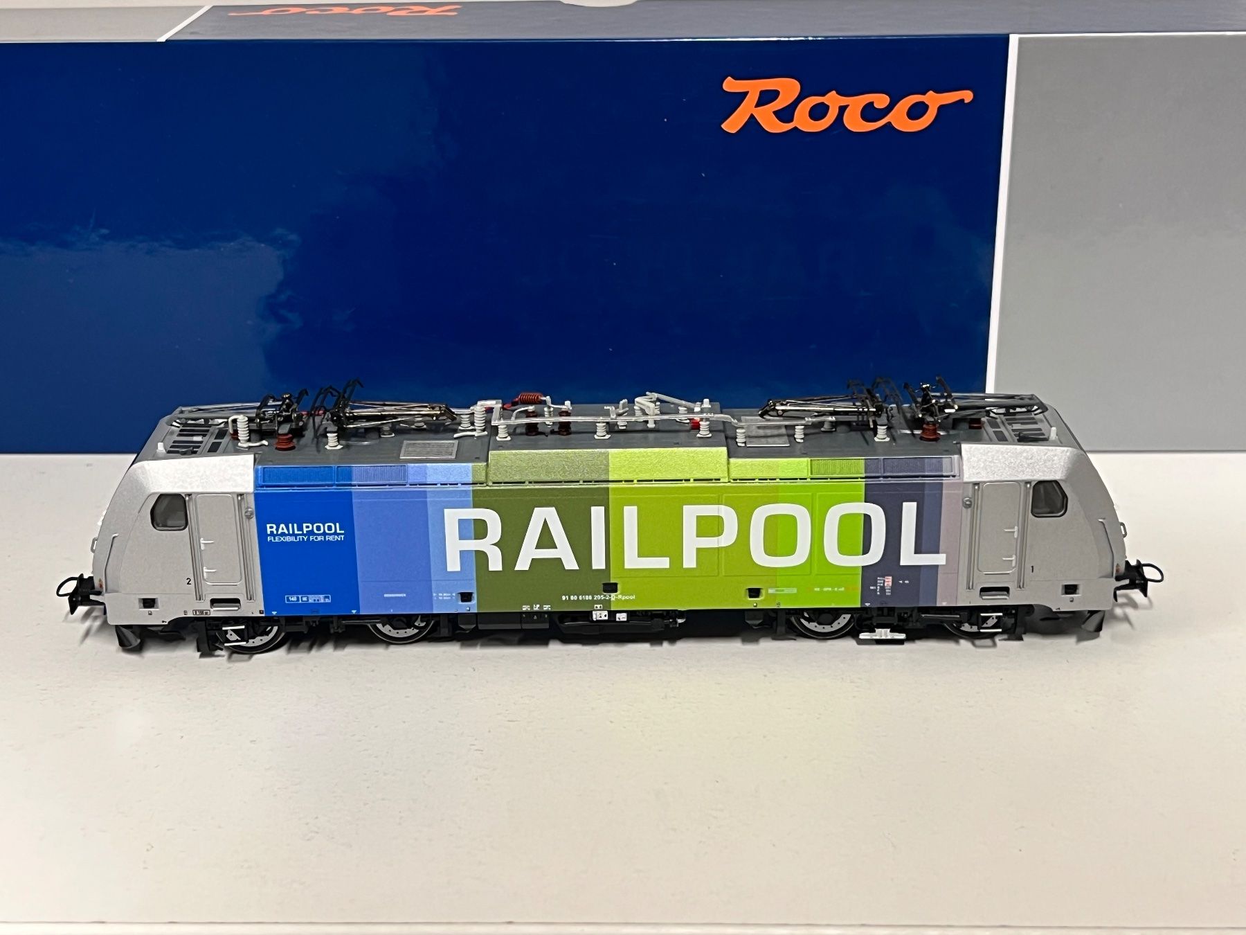 Roco Modelleisenbahnen: Roco 7510011 RAILPOOL H0 DC  Digital Sound – Neu und originalverpackt aus Geroldswil von TopTrain54 5