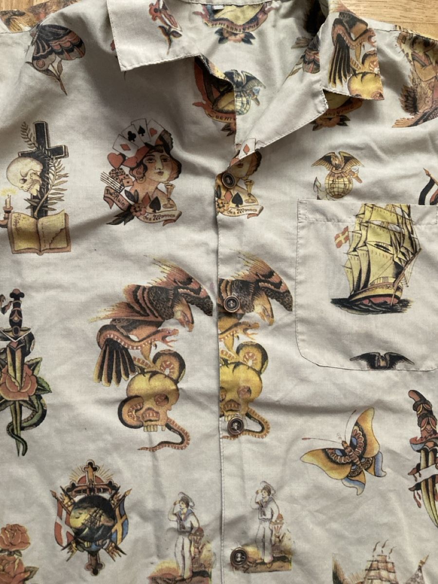 Camicie: Tattoo Vintage Old School Hemd – Usato da Birsfelden venduto da Soulseeker 1