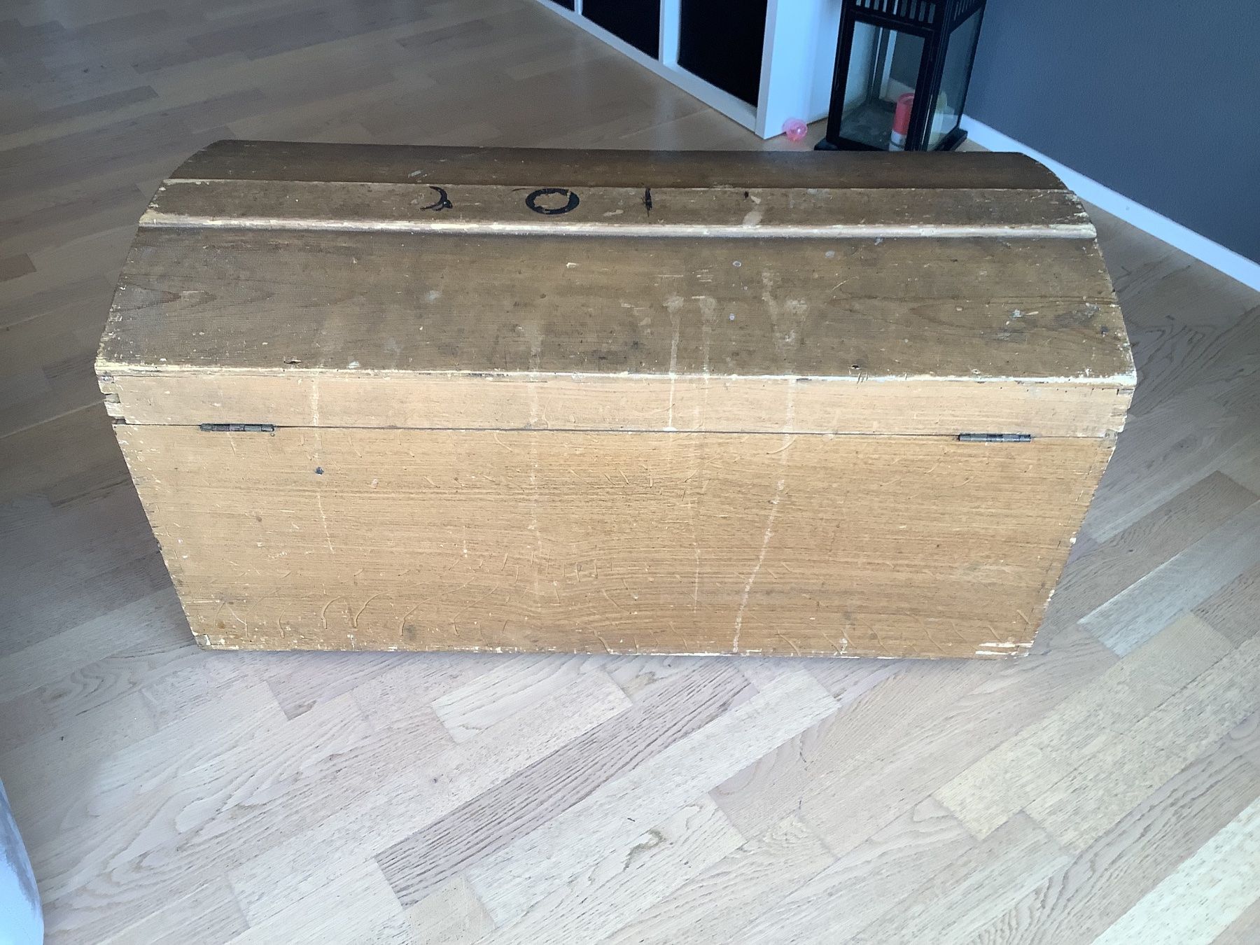 Cassapanche: Coffre/ malle en bois ancienne *** – Usato da Granges -Paccot venduto da Titi_1978 2