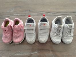 3 Paar Kindersneaker Nike und Adidas Grösse 25 👟