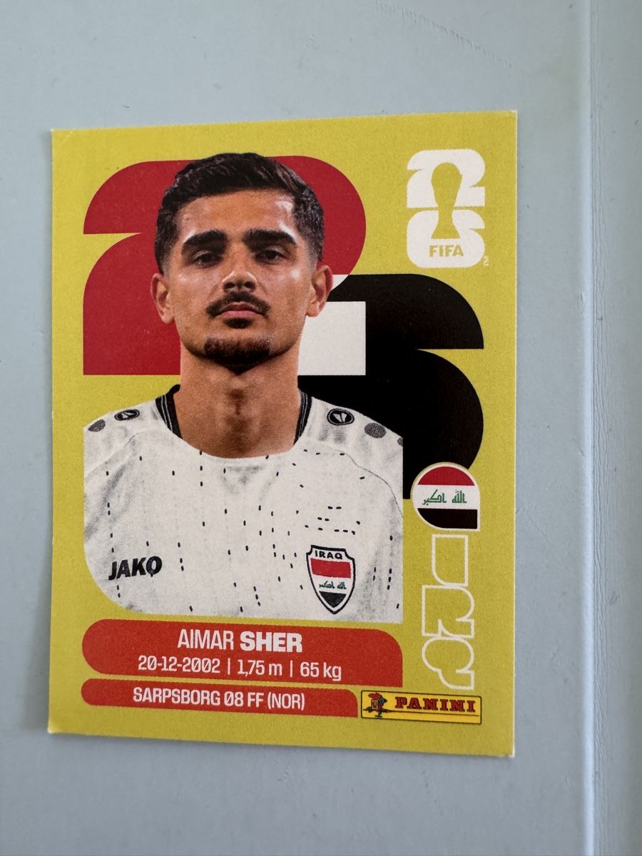 Panini Carte collezionabili: Panini Worldcup 2026 IRQ 15 – Nuovo (secondo la descrizione) da Bern venduto da tasemrah