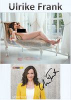 Ulrike Frank / Originalautogramm