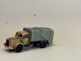 GB2- Wiking Mercedes 5000 Müllwagen Bastelmodell