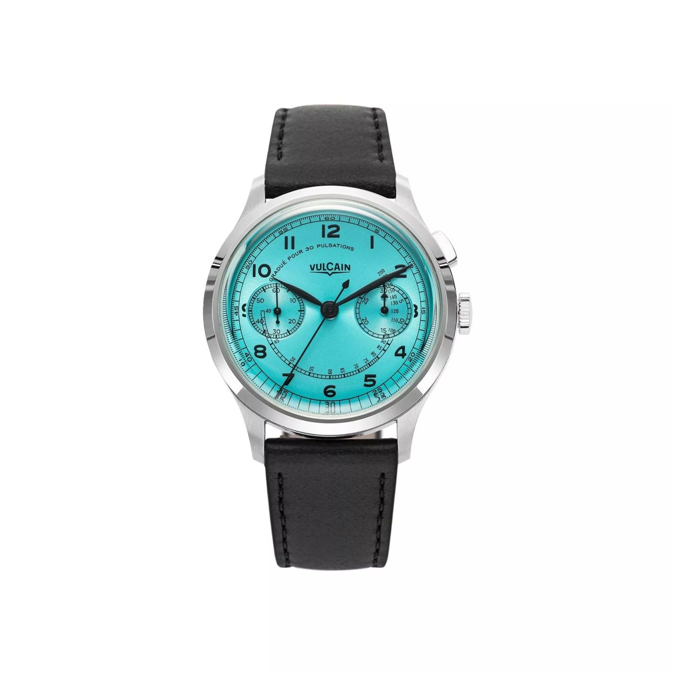 Vulcain Orologi: Vulcain Manual Monopusher Heritage Turquoise – Nuovo e nell'imballaggio originale da Carouge GE venduto da Watchaser