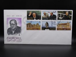 Anguilla 1974 Churchill Centenary ETC