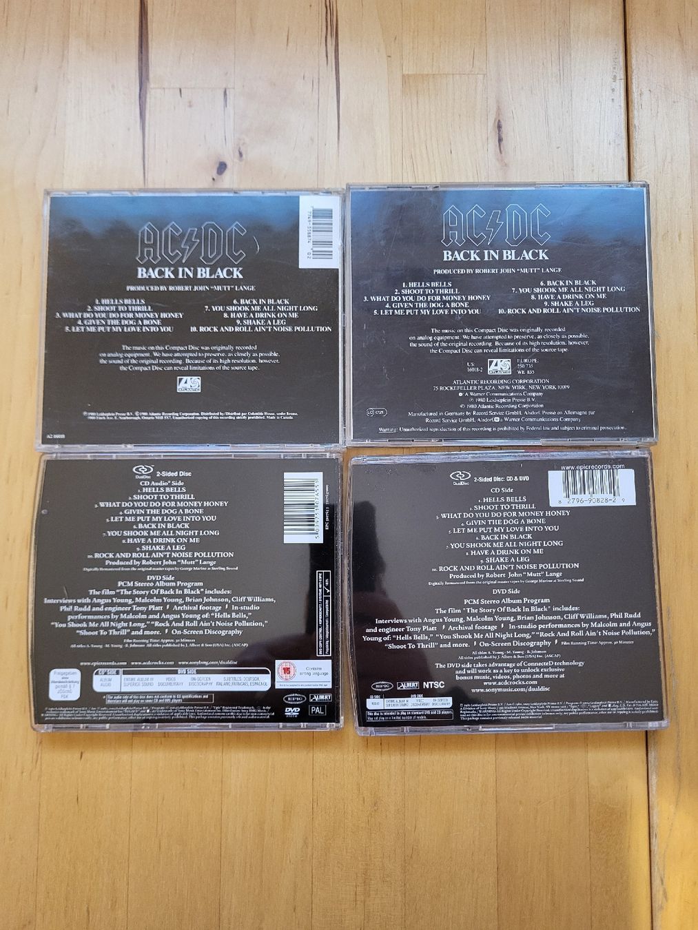 CDs: AC/DC - Back in Black - CDs us Dual Discs RAR – Gebraucht aus Liestal von sale66 2