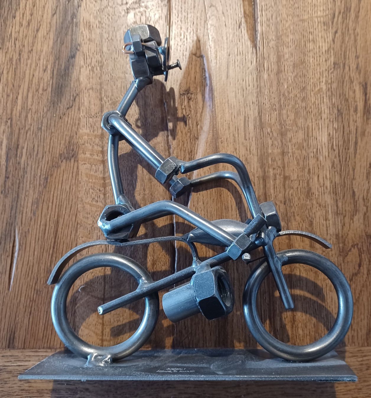 Figuren: Schraubenmännchen Motorrad Hinz & Kunst – Gebraucht aus Egerkingen von John001