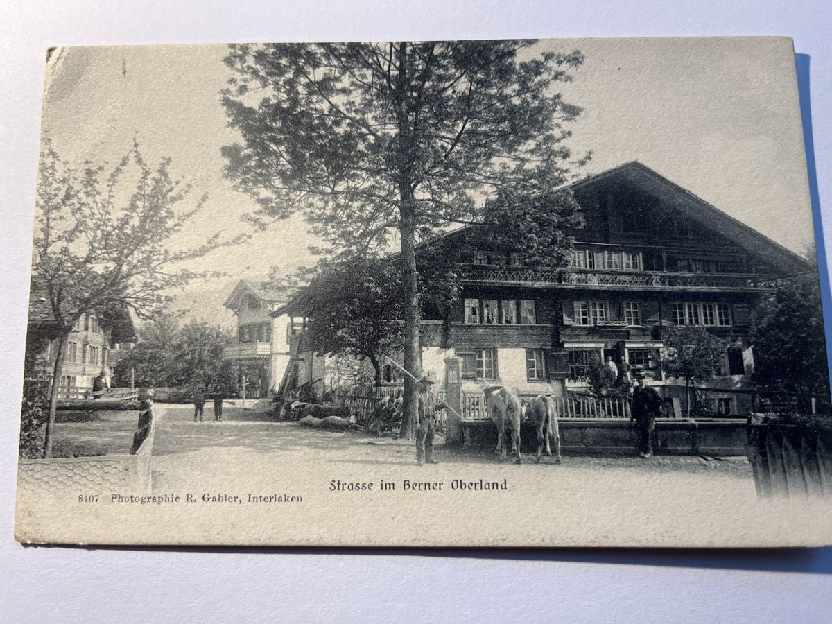 Cartoline postali: Wilderswil Interlaken Oberland – Usato da scharnachtal venduto da Riso500