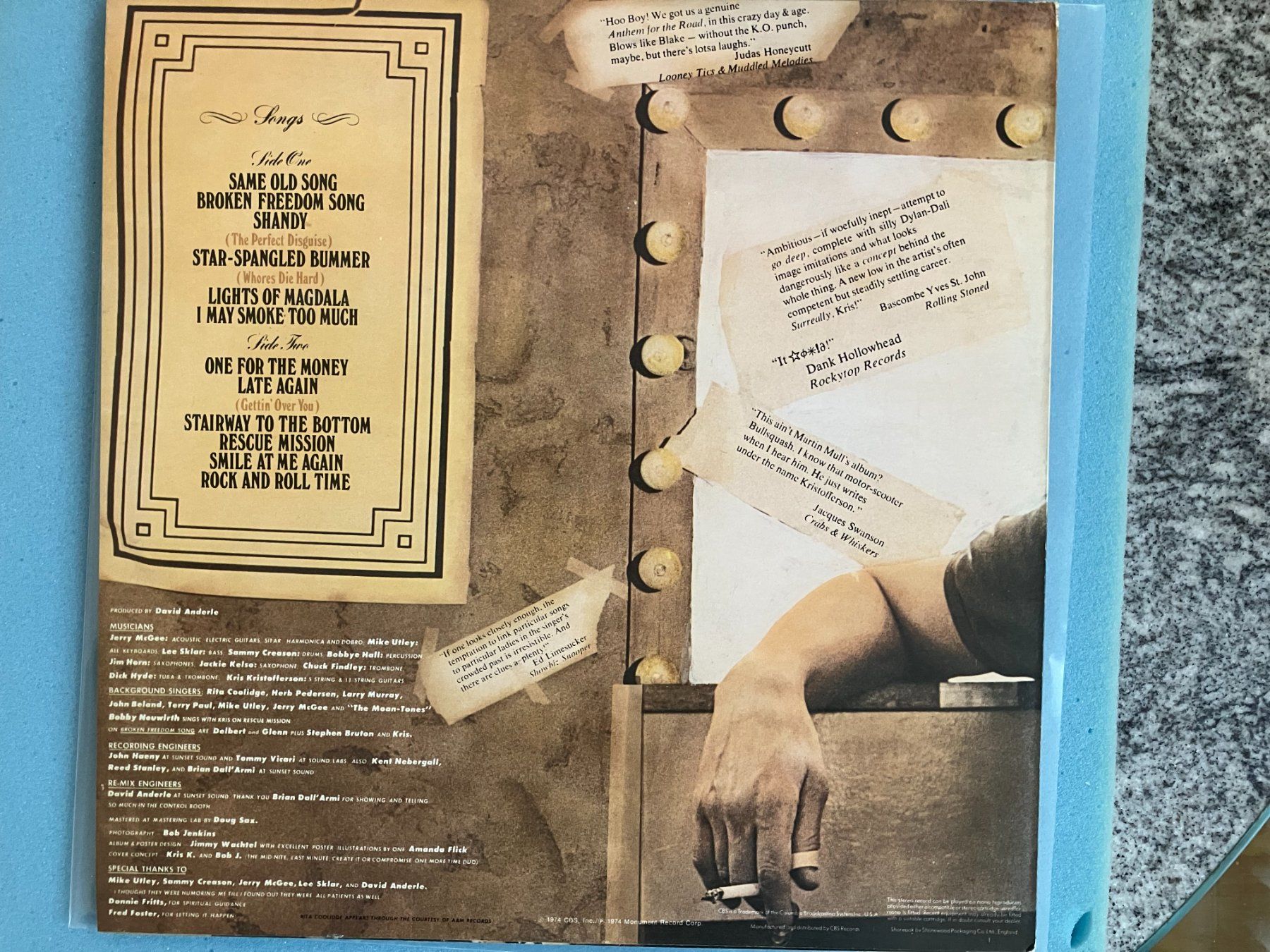 Dischi in vinile: Kris Kristofferson – Usato da Aarwangen venduto da Jukebox3 2