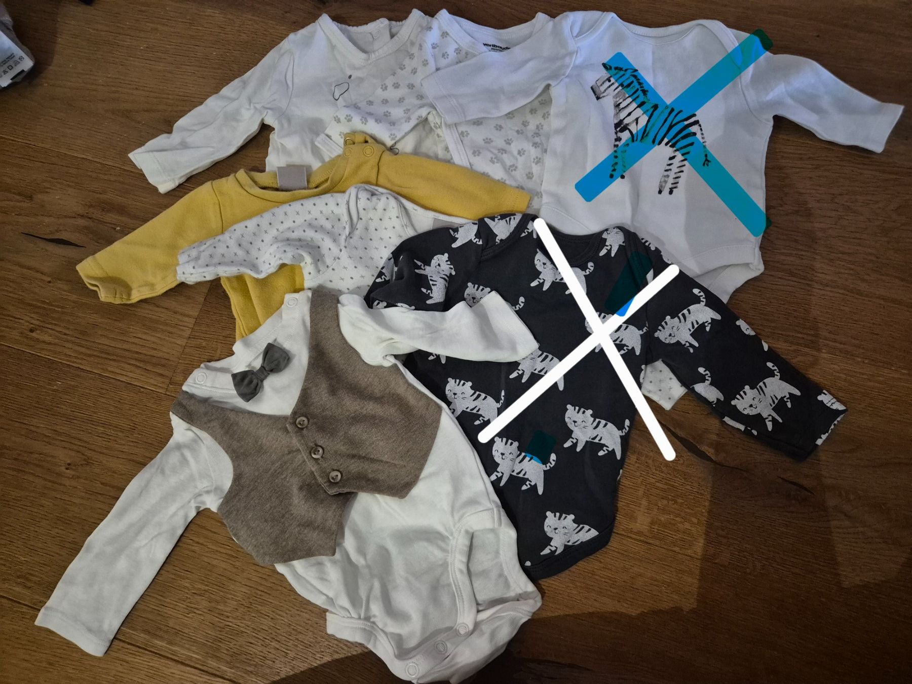Kleiderpakete & -sets: Bodys langarm 50/56 – Gebraucht aus Kaltbrunn von MoonaC