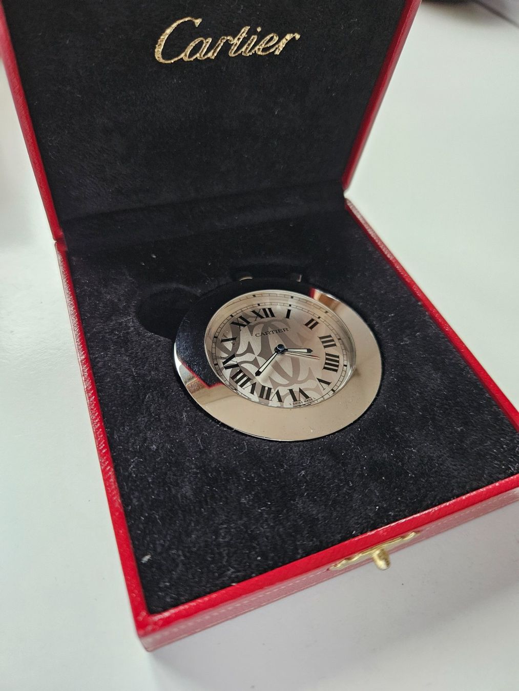 Cartier Montres: Cartier Wecker Quartz mit Box – D'occasion à Berikon par mmm21 4