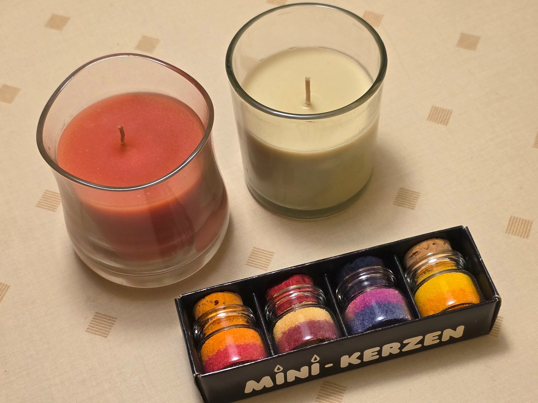 Candele: Kerzen im Glas, diverse – Nuovo (secondo la descrizione) da Schwerzenbach venduto da vimo-18