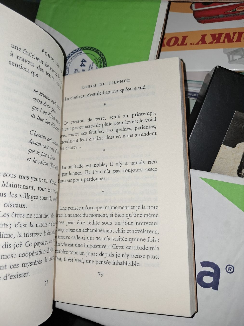 Bücher: Camille Belguise Echos Du Silence – Gebraucht aus Le locle von juliensaran 2