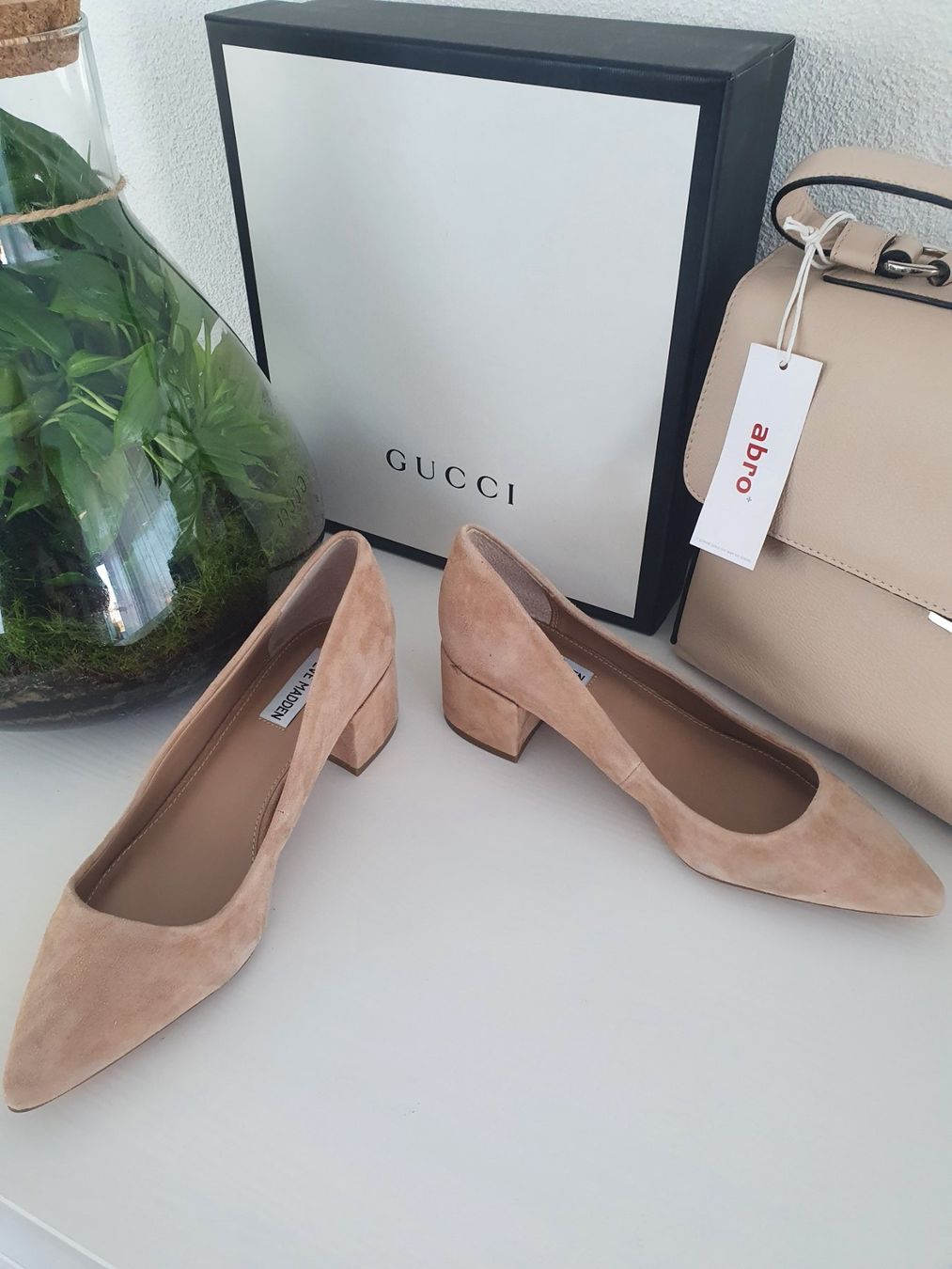 Steve Madden Scarpe da donna: Schuhe Steve Madden, Größe 40, beige,Leder – Nuovo e nell'imballaggio originale da Zuchwil venduto da ger_ws6t 2