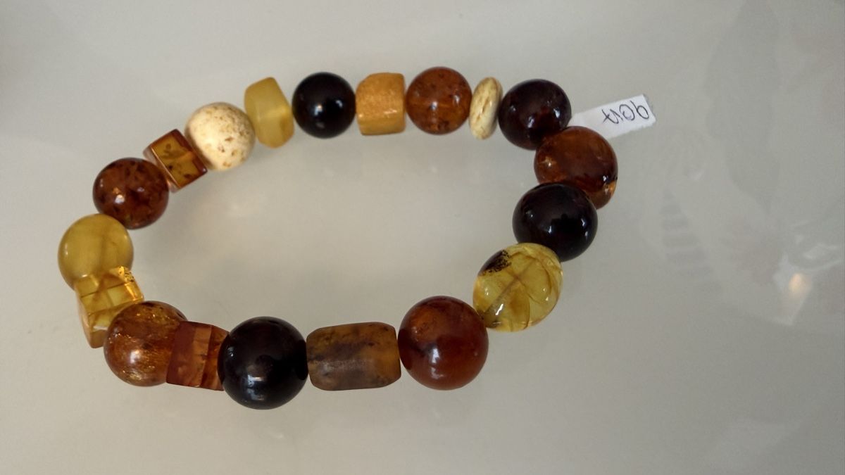 Bracciali & Braccialetti: Bernstein Armband, Bernsteine, unisex – Nuovo e nell'imballaggio originale da Ebikon venduto da Leonidas2 5