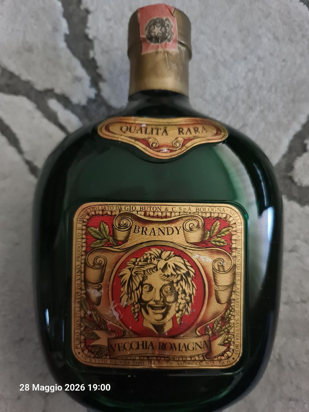 Bevande alcoliche: Vecchia Romagna Brandy Qualita Rara Rarität Flasche 75 cl 45 – Nuovo e nell'imballaggio originale da Aarau venduto da Polikum