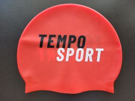 Badekappe rot "Tempo Sport"