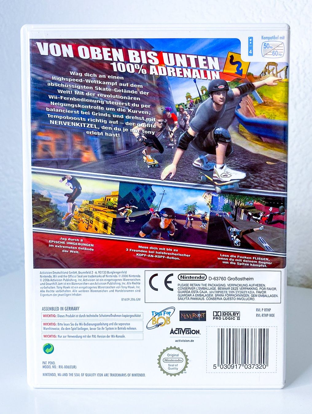 Nintendo Spiele: Tony Hawks Downhill Jam Nintendo Wii – Gebraucht aus St. Gallen von bubblybee 1