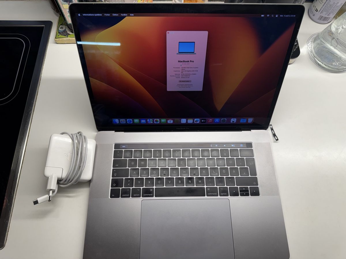 Apple Portables: MacBook Pro 15" Touch Bar/Core i7/16 GB/512GB SSD – D'occasion à Genève par csedunum 5