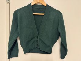 Grün Cardigan/Strickjacke