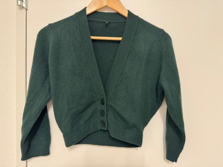Grün Cardigan/Strickjacke