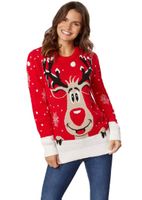 Ausverkauf Weihnachtspullover Rudi Rentier Gr.XXL
