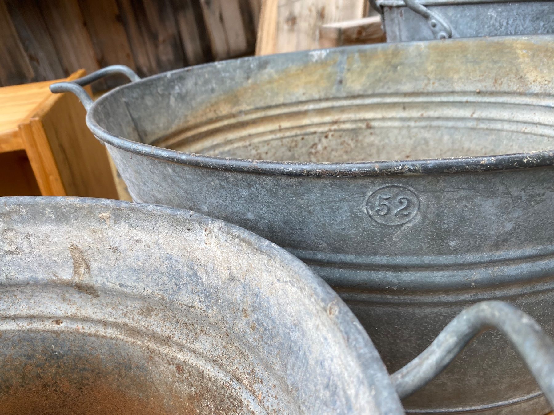 Autres décorations pour le jardin: Blechzuber – D'occasion à Lenk im Simmental par gwustu 6