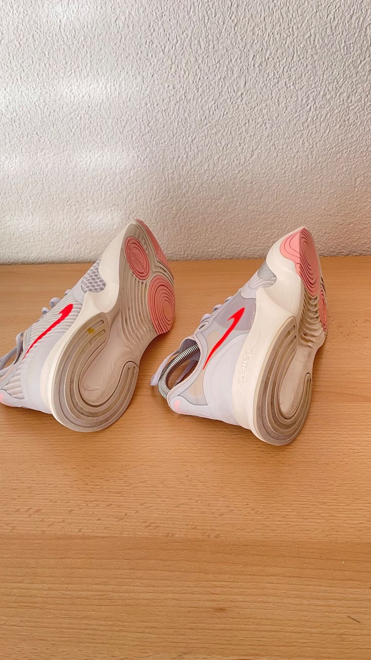 Nike Herrenschuhe: NIKE SuperRep Go 40 41/NP110CHF Grey Bright Crimson – Neu (gemäss Beschreibung) aus Kölliken von Prscoo 5