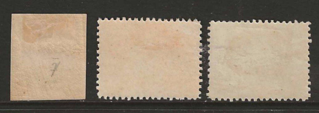 Tutti i francobolli: 1865-77 : Hotelpost Nr. 27, 41 + 43 – Nuovo (secondo la descrizione) da Gümligen venduto da Geniusbuy 1