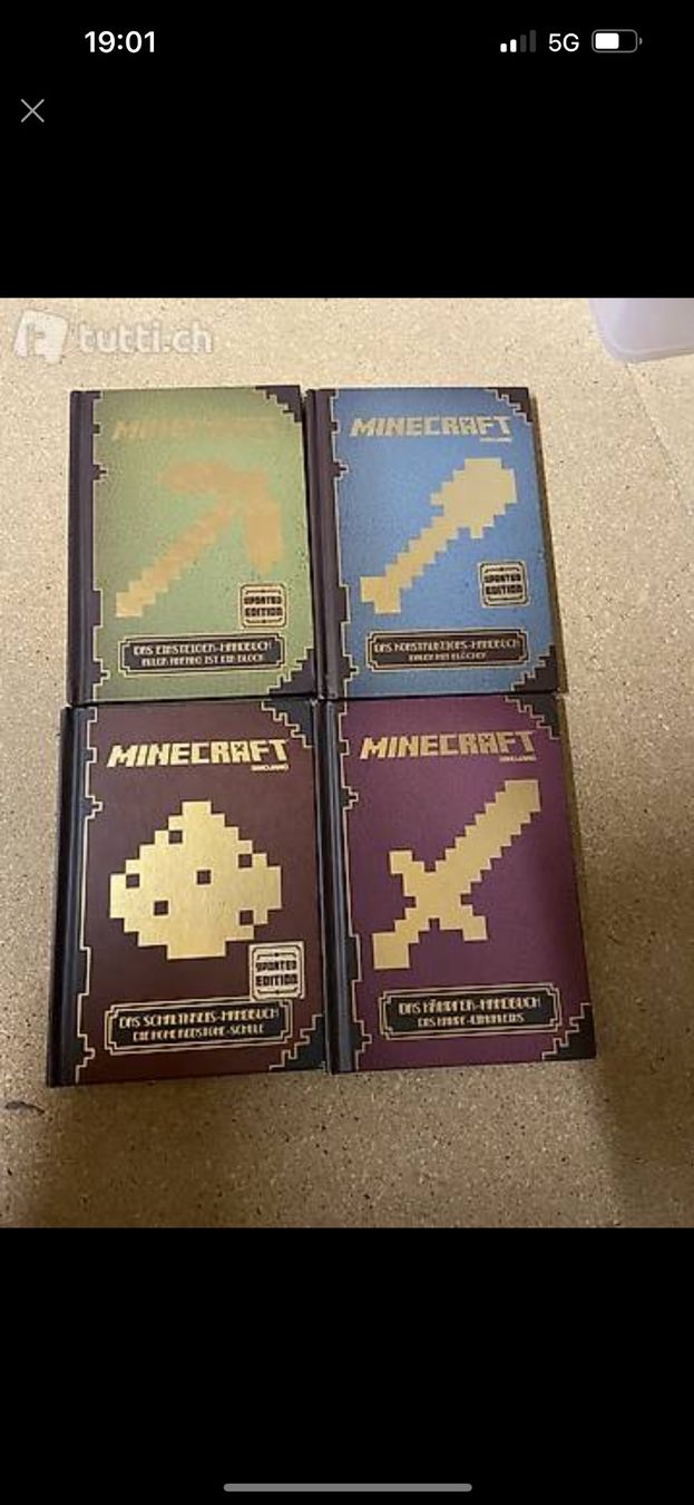 Bücher: Minecraft Buch – Neu (gemäss Beschreibung) aus Däniken SO von jschenker27