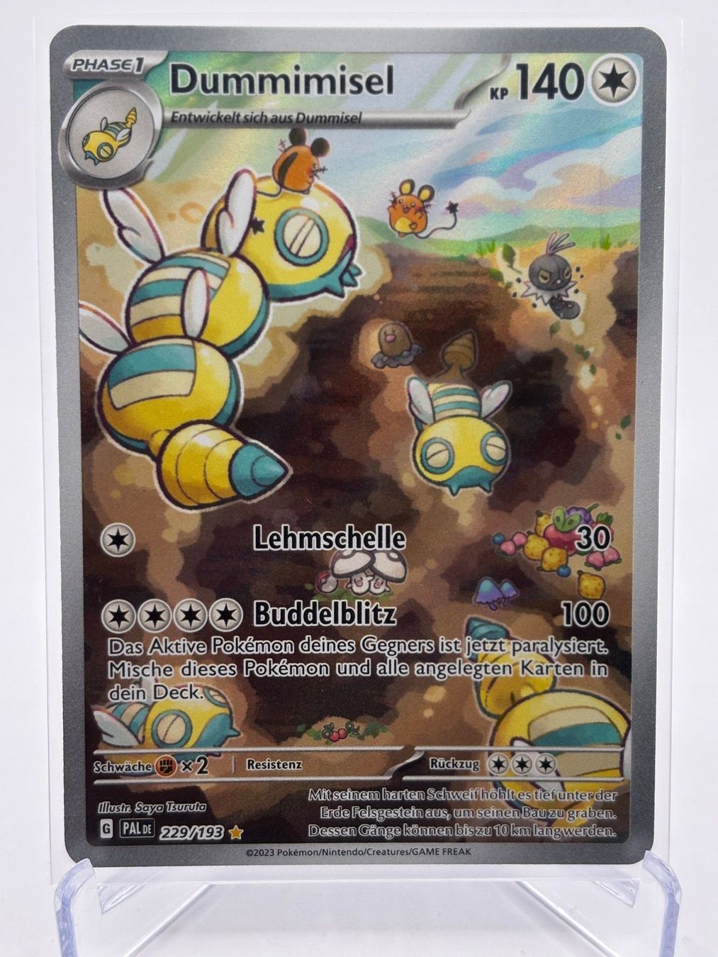 Pokémon Sammelbilder & Trading cards: Entwicklungen in Paldea - Dummimisel  (PAL 229) - DE – Neu (gemäss Beschreibung) aus Allschwil von Bullach