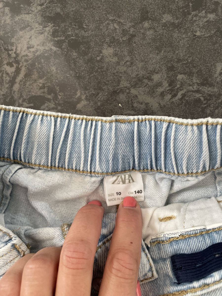 Hosen: Zara Jeans, Gr. 140, hellblau, Top Zustand – Neu (gemäss Beschreibung) aus Rorschach von elvi20 1