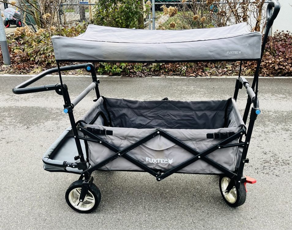 FUXTEC Bollerwagen FXCT800 mit UVgeschütztem Sonnendach Kaufen auf