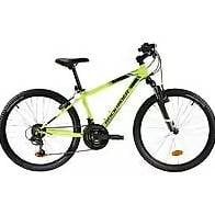 Mountainbike Kinderfahrrad 24 Zoll Rockrider ST 500 neongelb