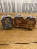 Pokémon Hidden Fates Tin Set – Charizard, Gyarados & Raichu