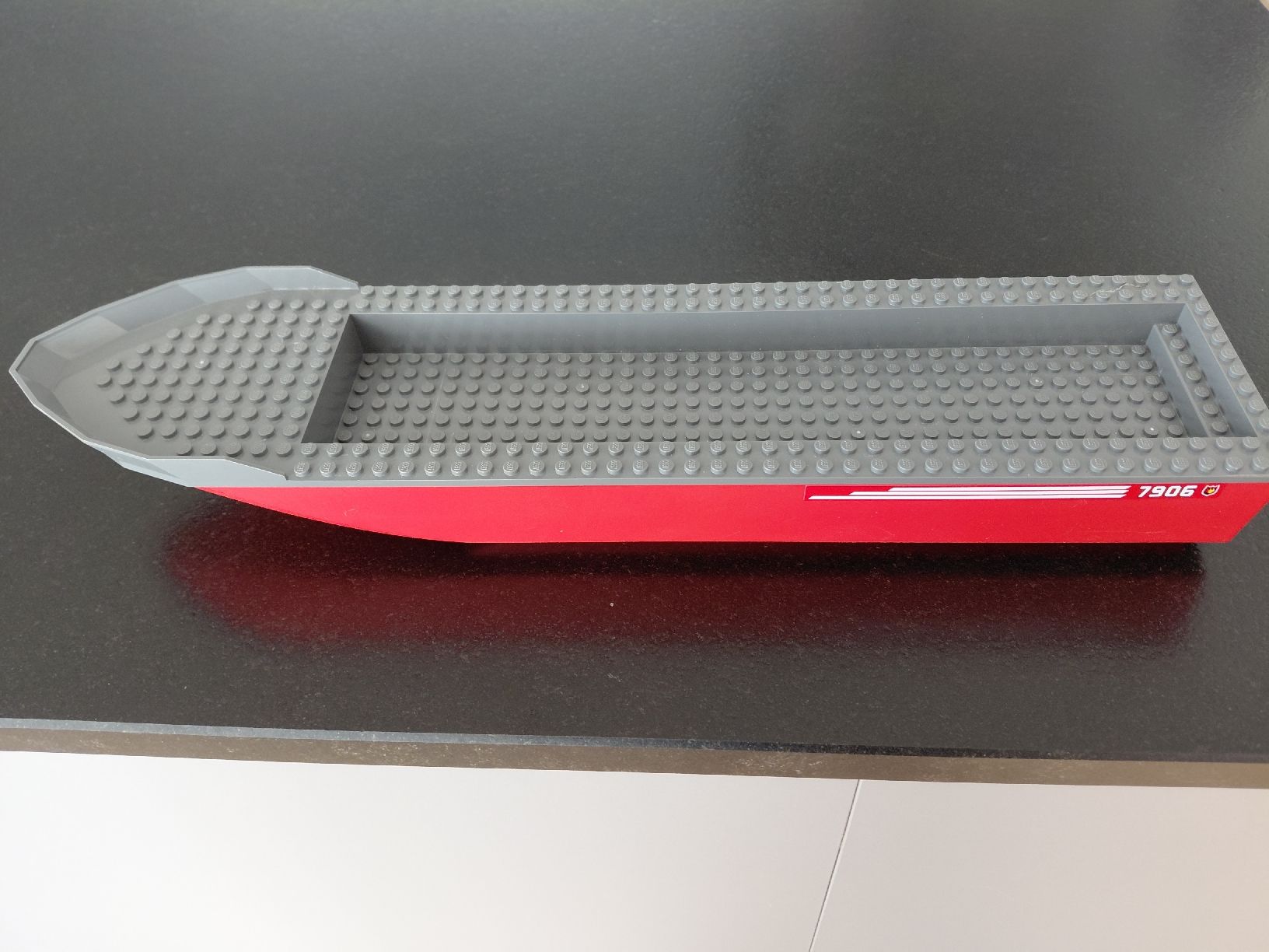 Lego Kit di costruzioni: Lego Boot 7906 Rot mit grauer Plattform  – Usato da Heimberg venduto da 19BERN31 2