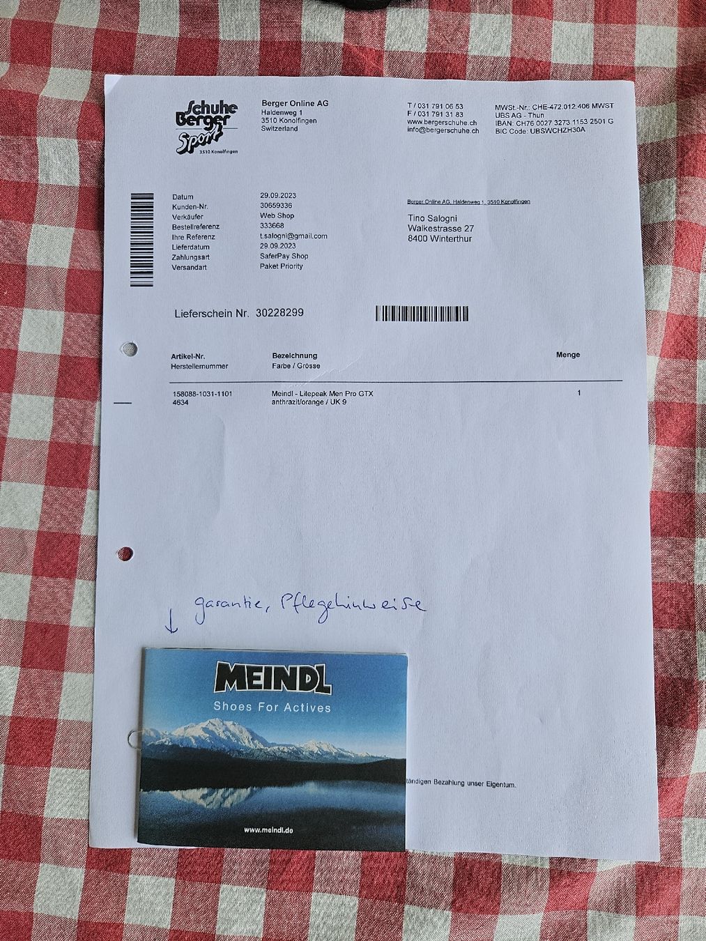 Meindl Scarpe da uomo: Meindl litepeak men pro GTX anthrazit UK 9 EU 43 – Usato da winterthur venduto da Zappazagato 6